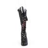 DemoniaCult - GLAM243 Botte au genou - Noir Product image